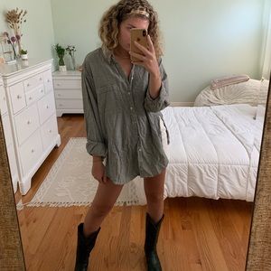 Vintage plaid button down